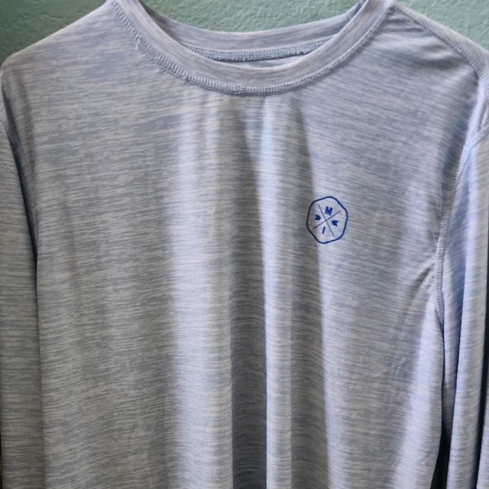 Men's Light Blue Rash & Sun Tee